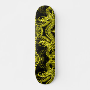 Skateboard Personalizado de elementos Gold Dragon Pro Park Bo