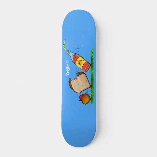 Skateboard Personalizado de hormigas divertidas (Anverso )
