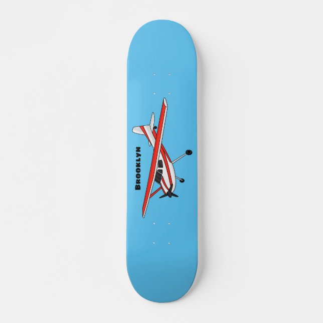 Skateboard Personalizado de la aeronave de engranajes de tric (Anverso )