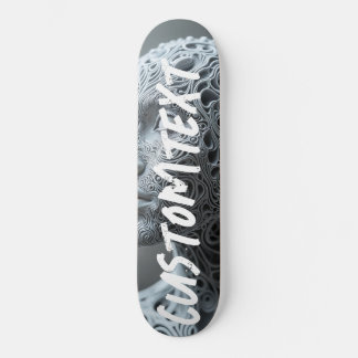 Skateboard Personalizado  de patinaje humano fractal