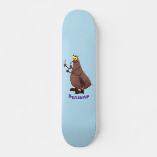Skateboard Personalizado de pulgas fea hambrienta