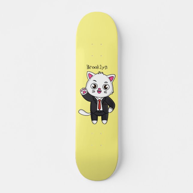Skateboard Personalizado de traje de negocios (Anverso )