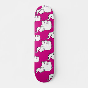 Skateboard Personalizado del Elefante del Patrón de Elefantes
