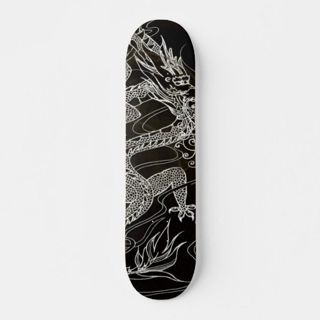 Skateboard Personalizado del elemento Dragon Obsidian Pro Par (Anverso )