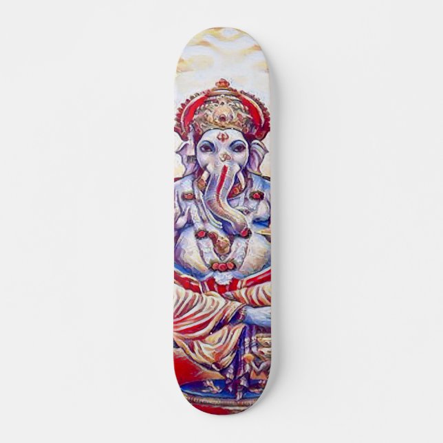 Skateboard Personalizado del elemento Holy Ganesha Indie Pro  (Anverso )