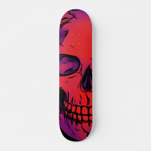 Skateboard Personalizado del Skeleton de la Cráneo de la Muer