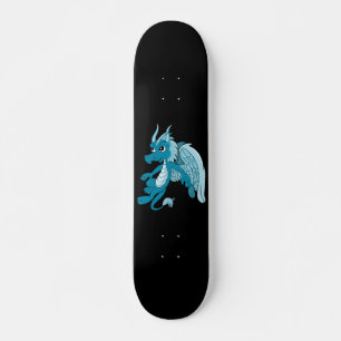 Skateboard Personalizado Dragón Azul