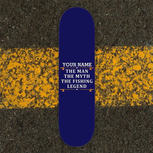 Skateboard Personalizado El Hombre El Mito De La Leyenda Pesq (Subido por el creador)