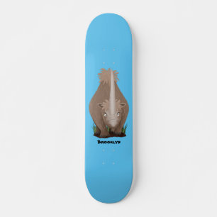Skateboard Personalizado elasmotherium rinoceronte