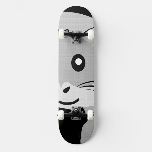 Skateboard Personalizado Hamster Scarfed Joy (Anverso)