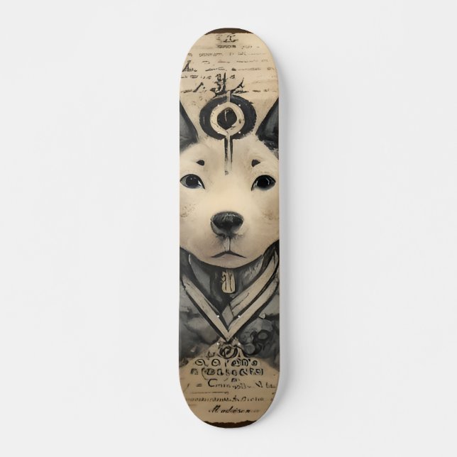 Skateboard Personalizado japonés estilo manga (Anverso )