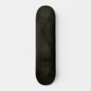 Skateboard Personalizado Metalizado urbano fuerte Pro Grunge