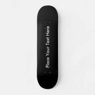 Skateboard Personalizado negro