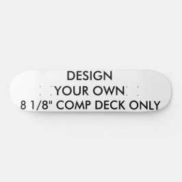 Skateboard Personalizado Personalizado 8 Cubierta Comp Skateb