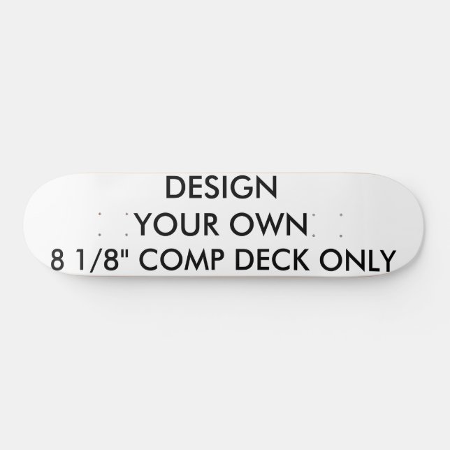Skateboard Personalizado Personalizado 8 Cubierta Comp Skateb (Horz)