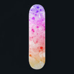 Skateboard Personalizado plantilla Pink Blue Pink Púrpura Ver<br><div class="desc">Plantilla personalizado Patrón Pink Blue Púrpura Azul Púrpura Moderno Colorido Abstract Art Blank Skateboard.</div>