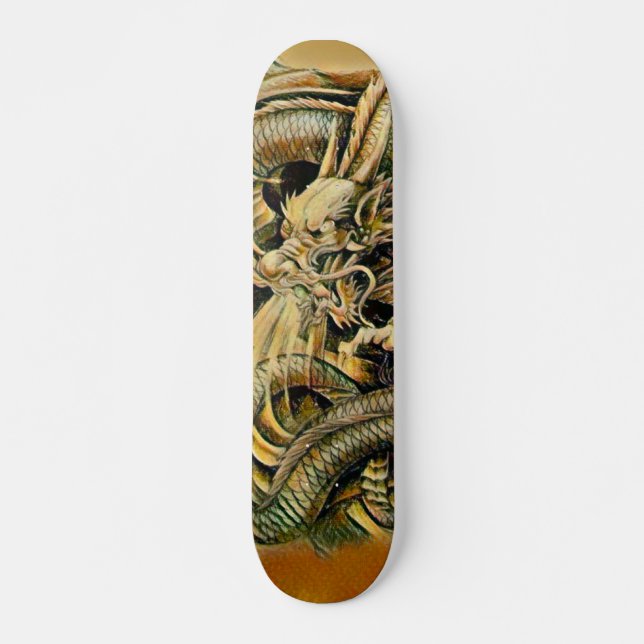 Skateboard Personalizado Pro del elemento Dragon de la tribu  (Anverso )