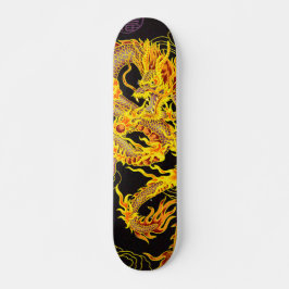 Skateboard Personalizado Pro del elemento Dragon del emperado