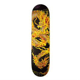 Skateboard Personalizado Pro del elemento Dragon del emperado