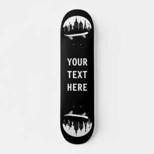 Skateboard Personalizado - Rascacielos de la ciudad