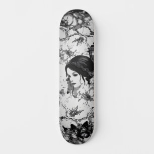 Skateboard Personalizado Resumen Diseño inspirado en el arte 
