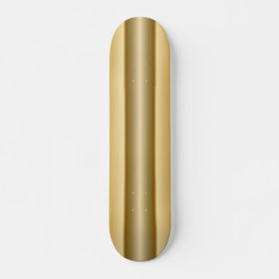 Skateboard Personalizado retro estilo Surfboard Gold Skateboa