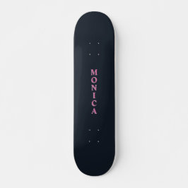 Skateboard Personalizado rosa de la marina profunda