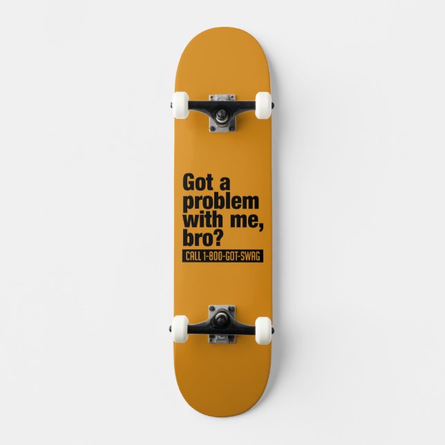Skateboard personalizado SWAG (Anverso)