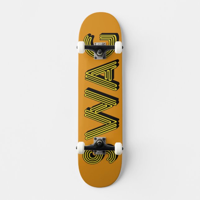 Skateboard personalizado SWAG (Anverso)