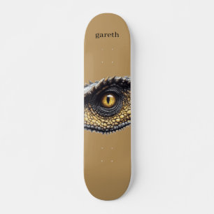 Skateboard Personalizado T Rex Dinosaur Eye
