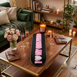 Skateboard Personalizado Te Amo Mi Novia – Agregar Foto