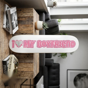 Skateboard Personalizado Te Amo Mi Novio – Agregar Foto y Nom