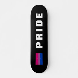Skateboard Personalizado Texto Bandera del Orgullo Arcoiris L