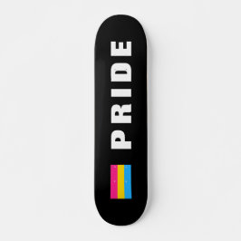 Skateboard Personalizado Textos Bandera del Orgullo Iris Pans