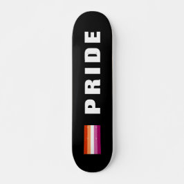 Skateboard Personalizado Textos LGBTQ Bandera del Orgullo Lés