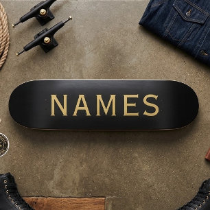Skateboard Personalizados con apellido o apodo en ellos