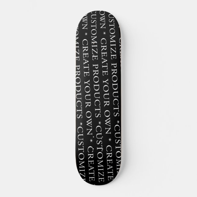 Skateboard Personalizar / Crea tu propio (Anverso)