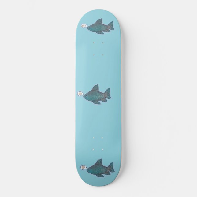 Skateboard Pescado (Anverso)