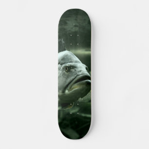 Skateboard Pescado acuario feo