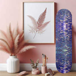 Skateboard Pescado en el océano