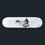 Skateboard *~* PESCADOR - Iniciales de pesca de espadas<br><div class="desc">*Silueta de PESCA HOMBRE PESCADOR HOMBRE HOMBRE PESQUERO ENÉRGICAMENTE MEJORADO / IMPULSADO. Color de agua suave fondo azul PESCADORES PESCADORES HOMBRE PESCADO ESPADA Silueta de PESCA . Diseño creativo artístico original y moderno. ... Hay espacio para sus INICIALES / MONOGRAMA o Nombre. Utilice la herramienta de diseñador si desea cambiar...</div>