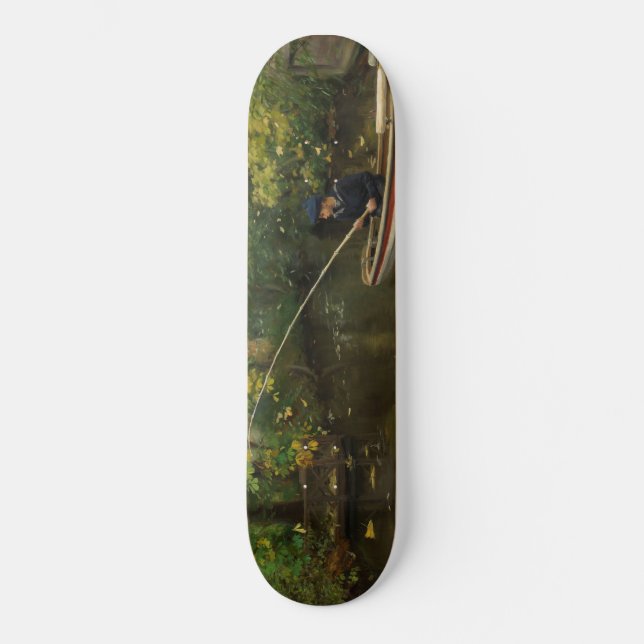 Skateboard Pescador (por Hans Andersen Brendekilde) (Anverso)