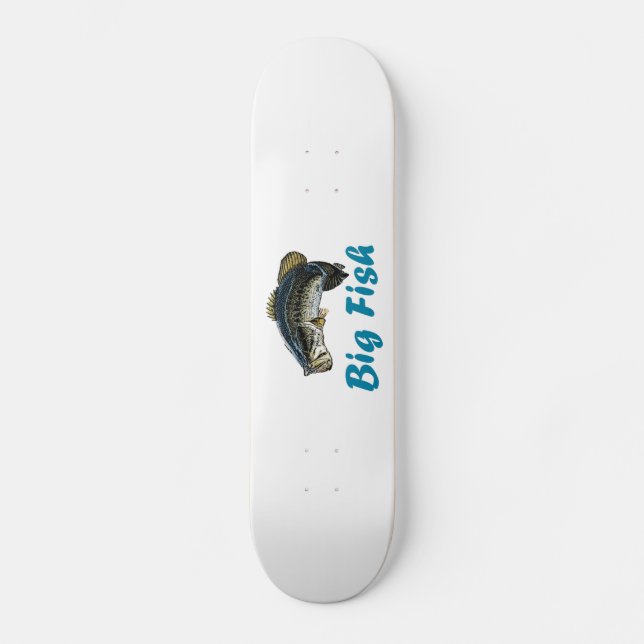 Skateboard Pescados grandes (Anverso)