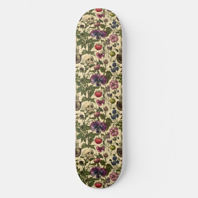 Skateboard Pétalos venenosos (Anverso)