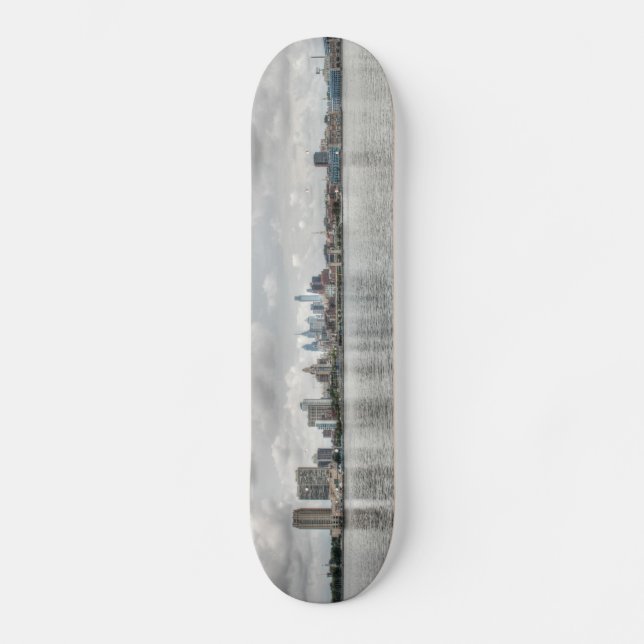 Skateboard Philly Skyline (Anverso)