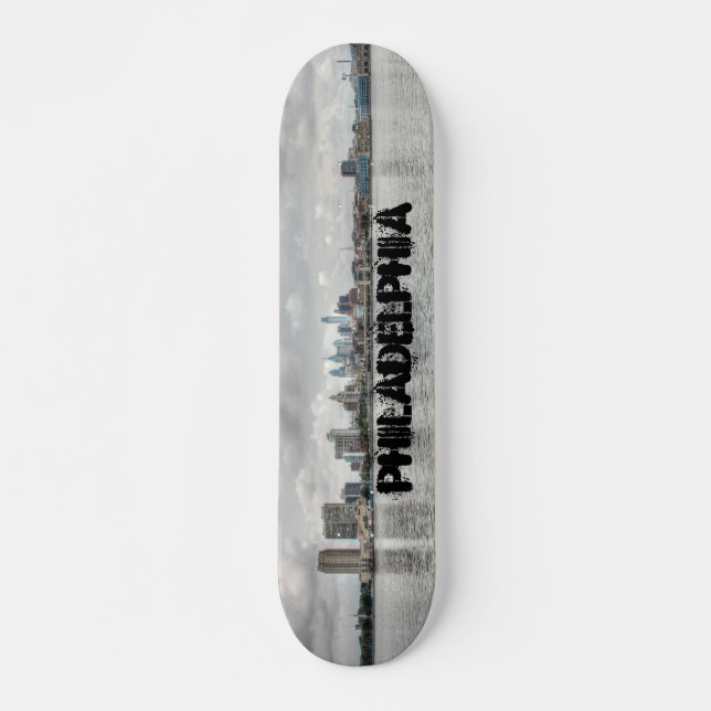 Skateboard Philly Skyline (Anverso )
