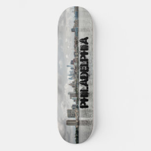 Skateboard Philly Skyline