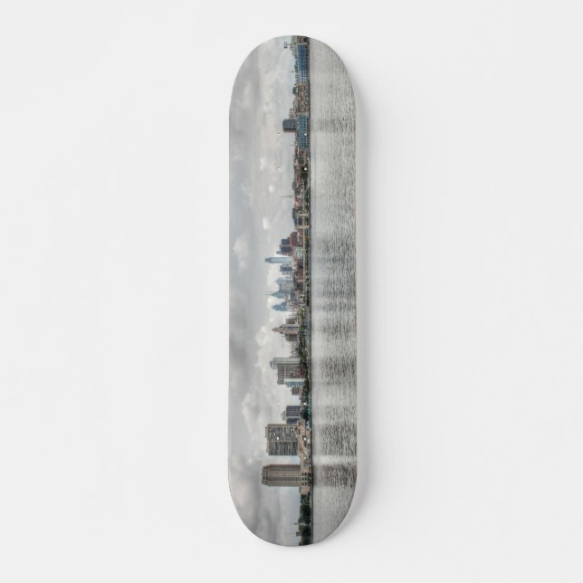 Skateboard Philly Skyline (Anverso )