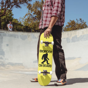 Skateboard Pie Grande a Bordo - Divertido Pie Grande