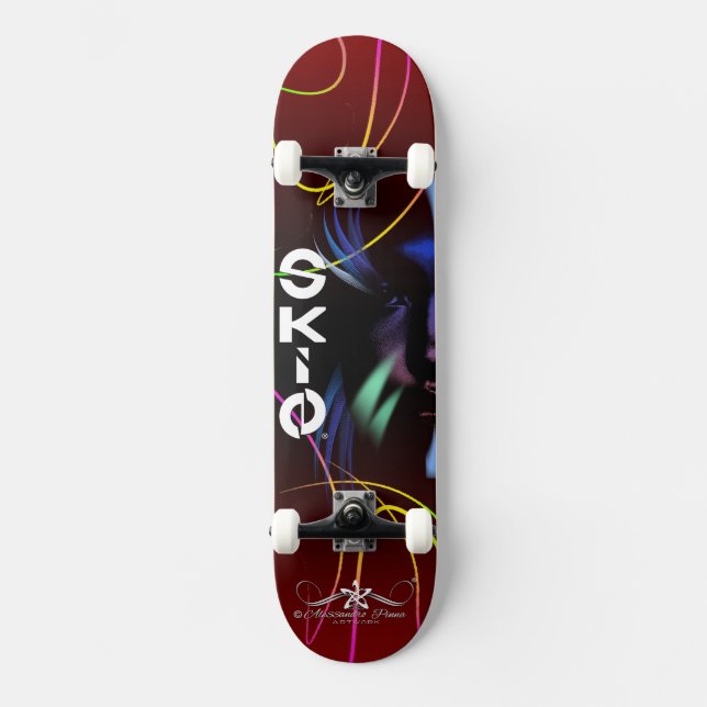 Skateboard Piel (Anverso)